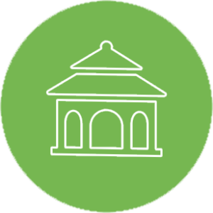 The Parke Company municipal services gazebo icon